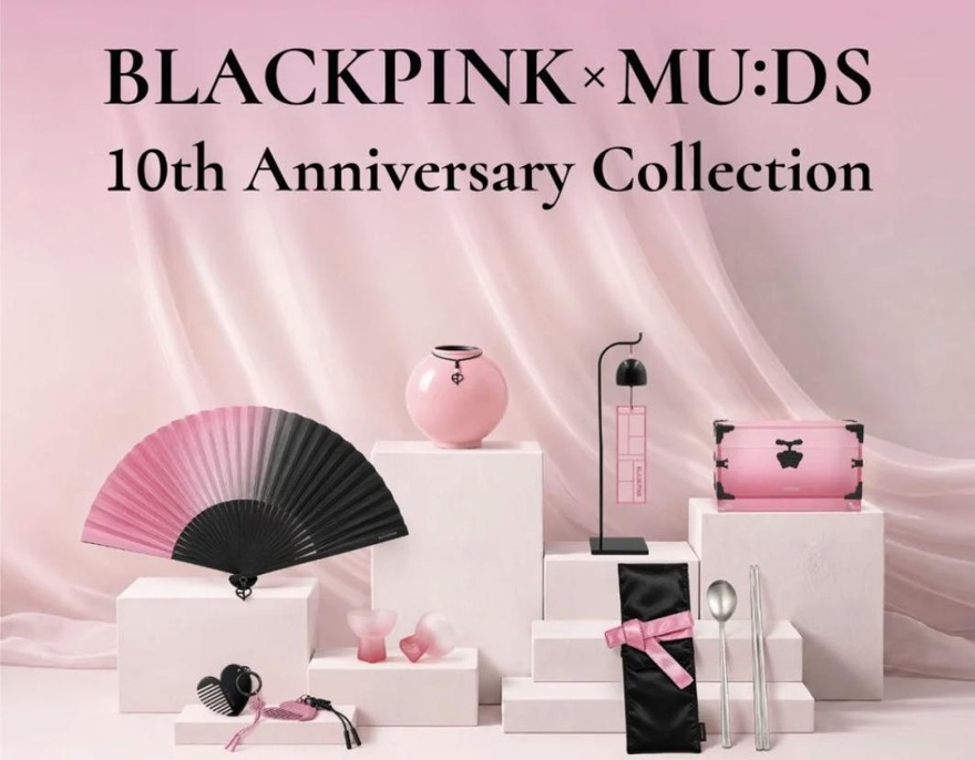 BLACKPINK x MU:DS, colecao de decimo aniversario