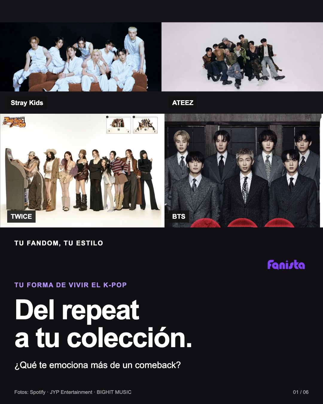 Fanista — Del repeat a tu colección